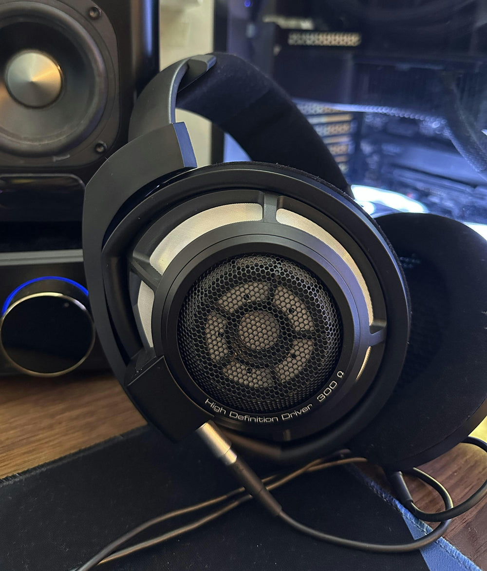 Close-up of the HD 800S ring driver grille