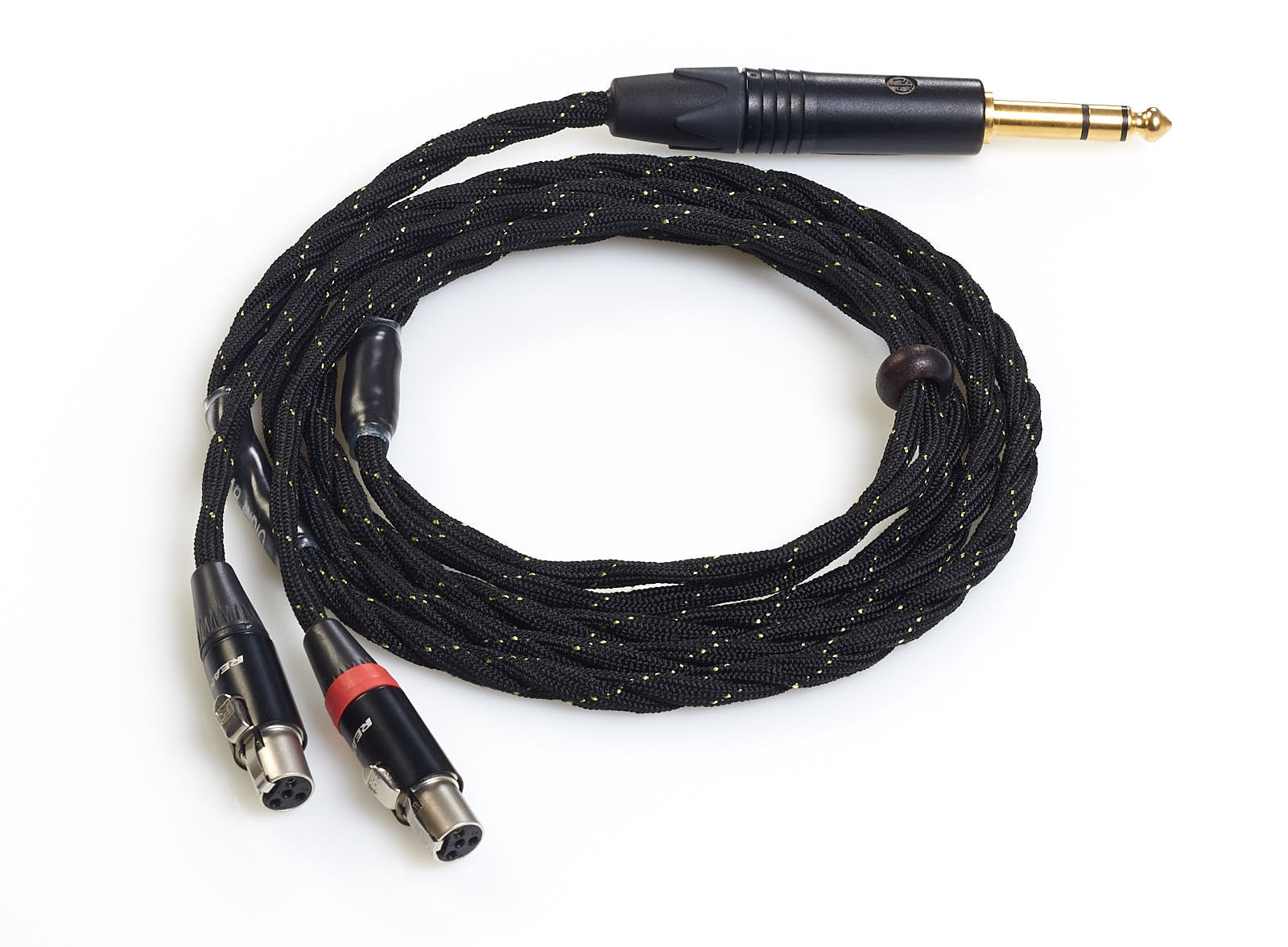 Audeze LCD-2, LCD-3, LCD-4, LCD-X, LCD-XC Headphone Replacement Cable /Black