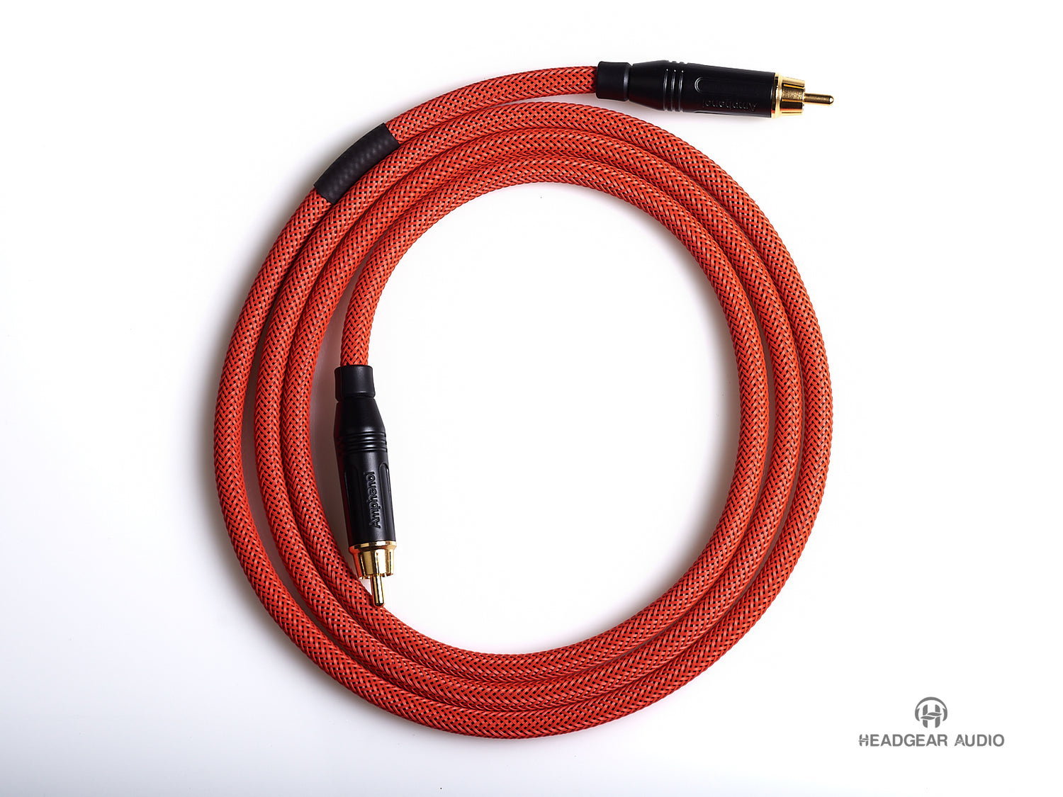 Full length RCA to RCA cable pair, 5ft 10ft 15ft - Headgear Audio Mumbai