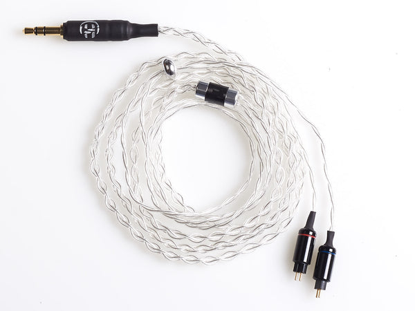 Athena II Silver Earphone Cable