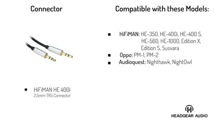 Headphone Models compatible with hifiman he400i